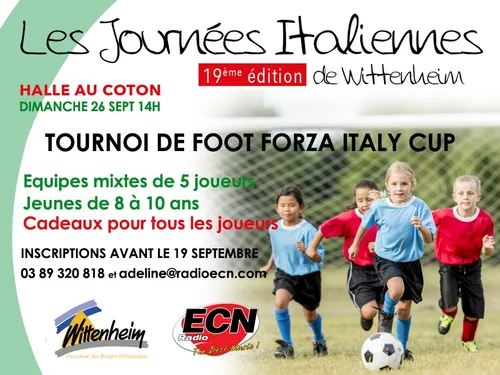 Inscriptions ouvertes pour le tournoi de foot des Journées...